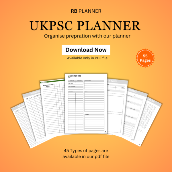 UKPSC Planner