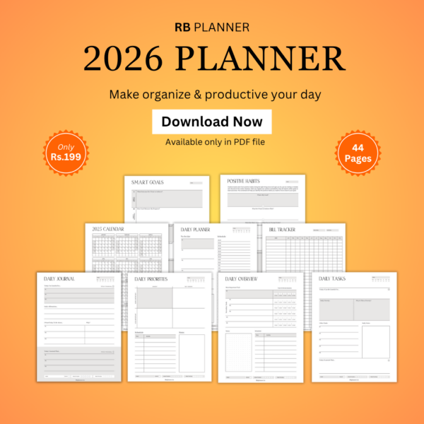 2026 Full Planner