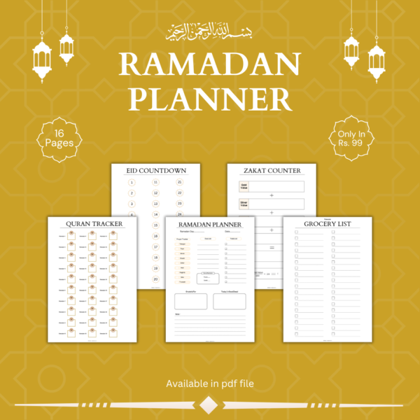 Ramadan Planner 2026